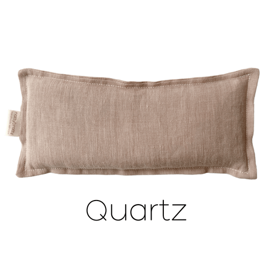 Lavender Eye Pillow - Stonewashed Organic Linen - vibeboxshop