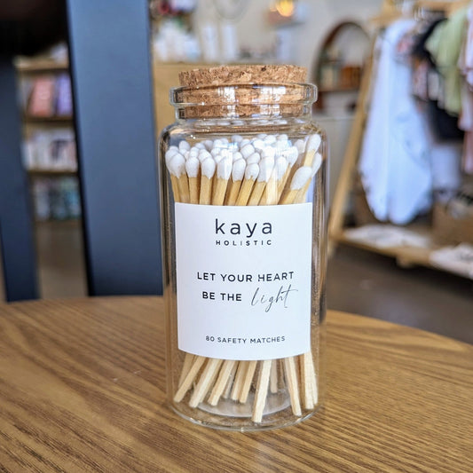 Let Your Heart Be Light Matches - Kaya Holistic - vibeboxshop