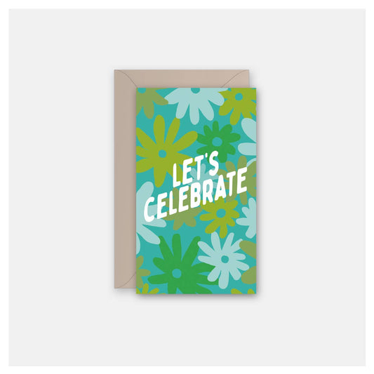 Let's Celebrate - Gift Card Greeting Card - vibeboxshop