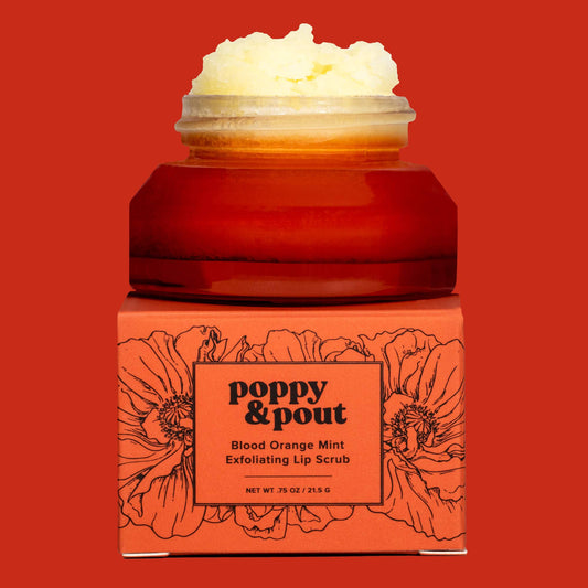 Lip Scrub, Blood Orange Mint - vibeboxshop