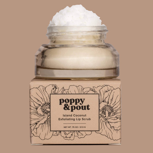 Lip Scrub, Island Coconut - vibeboxshop
