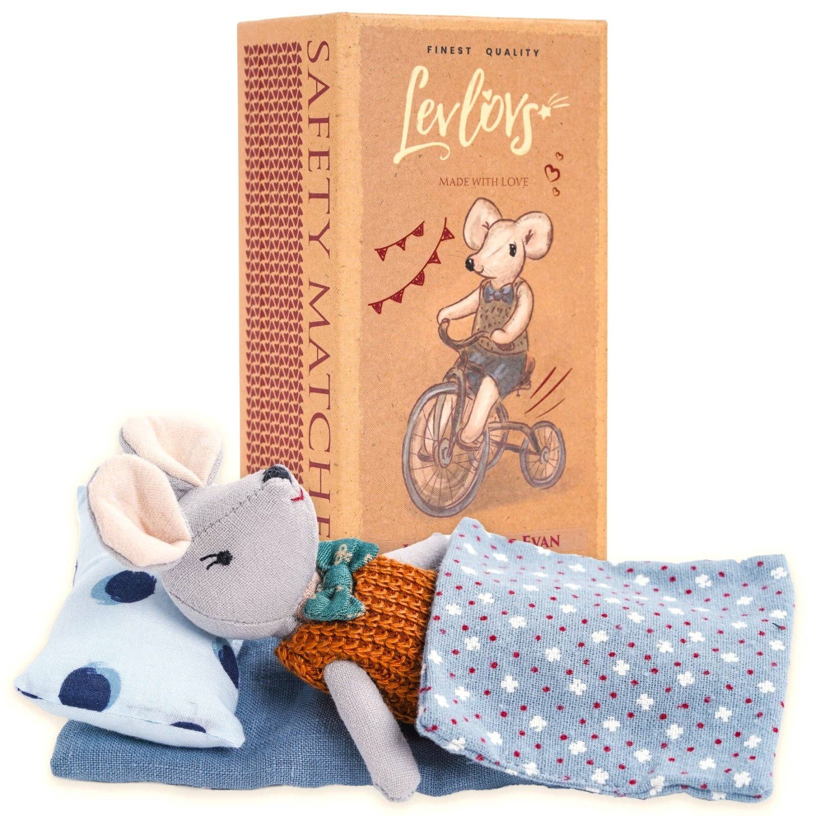 Little Mouse Evan - Matchbox Mice - vibeboxshop