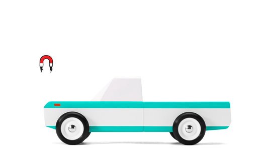 Longhorn Teal Toy Car - vibeboxshop