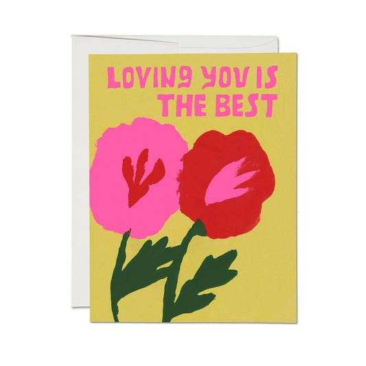 Loving You is the Best Greeting Card - vibeboxshop