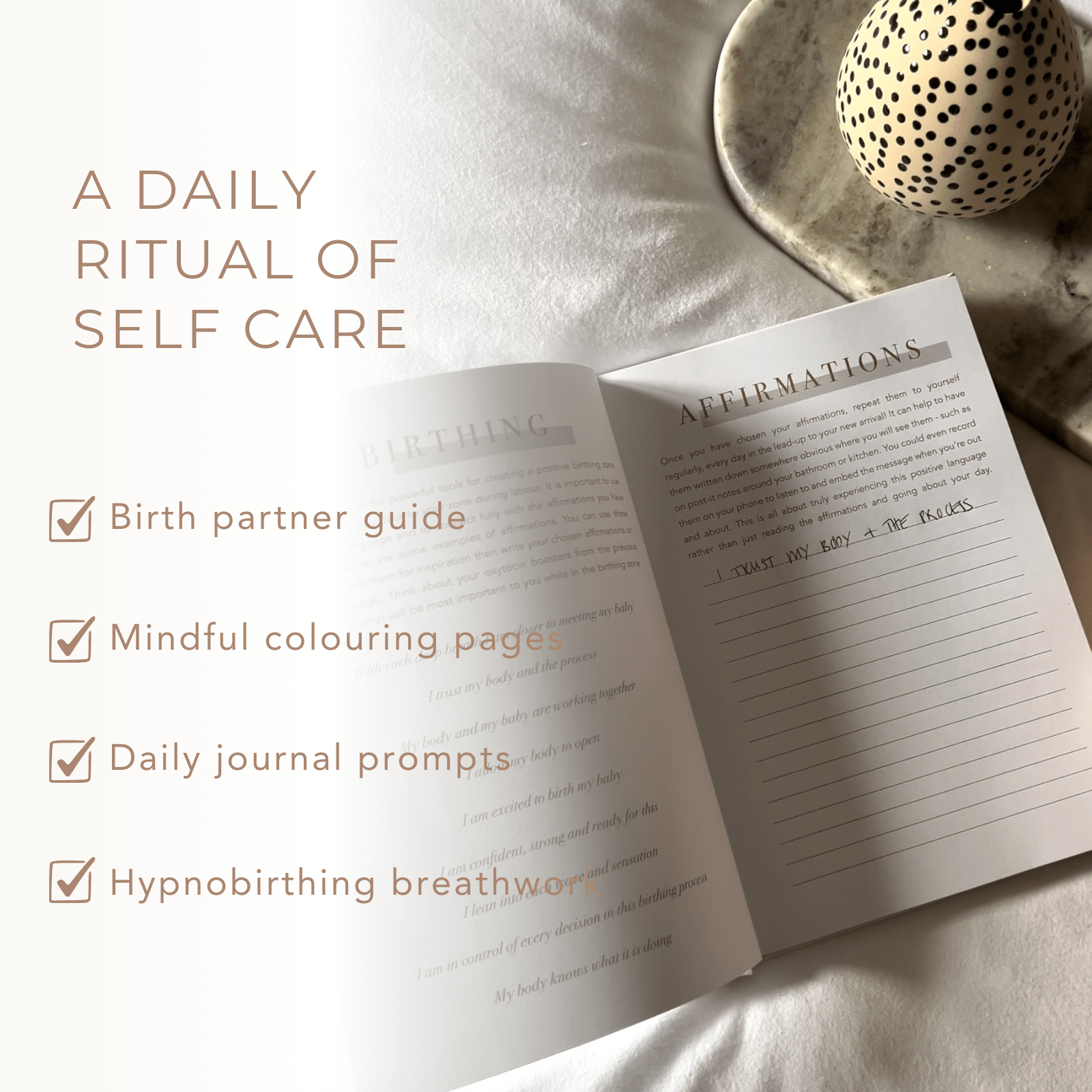 Mama Notes: Pregnancy Journal - vibeboxshop