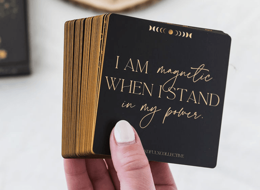 Manifest Abundance Affirmation Deck - vibeboxshop