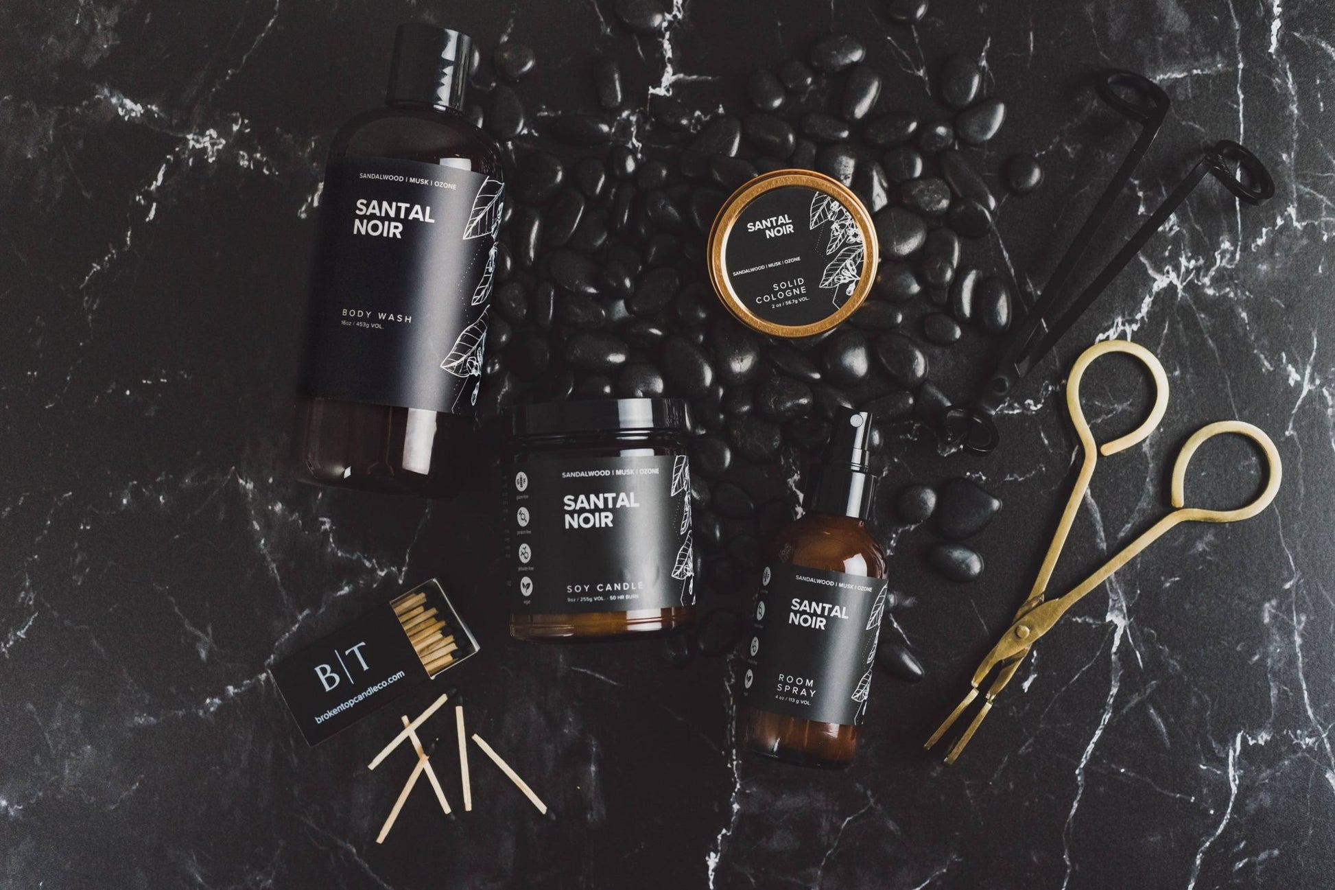 Men's Solid Cologne - Santal Noir - vibeboxshop