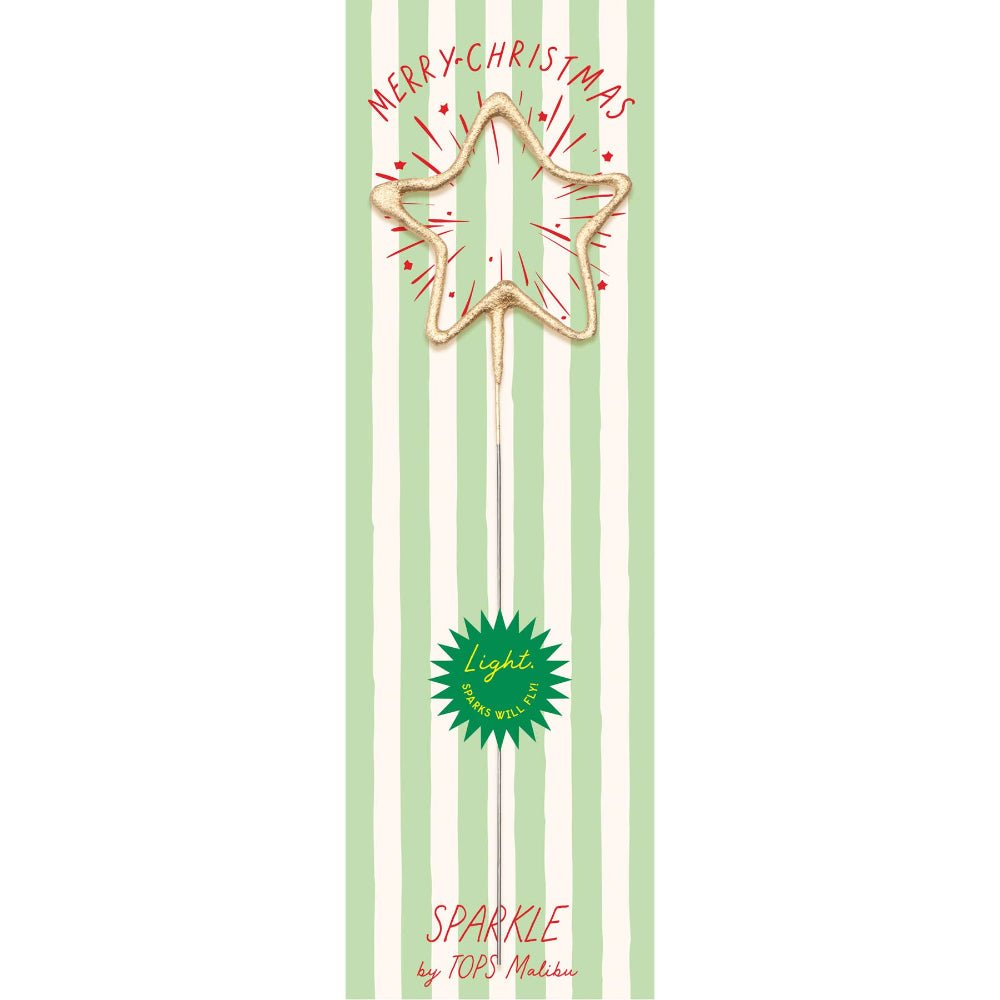 Merry Christmas 8" Sparkler - vibeboxshop