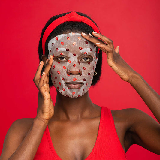 Metallic Kisses Face Sheet Mask - vibeboxshop