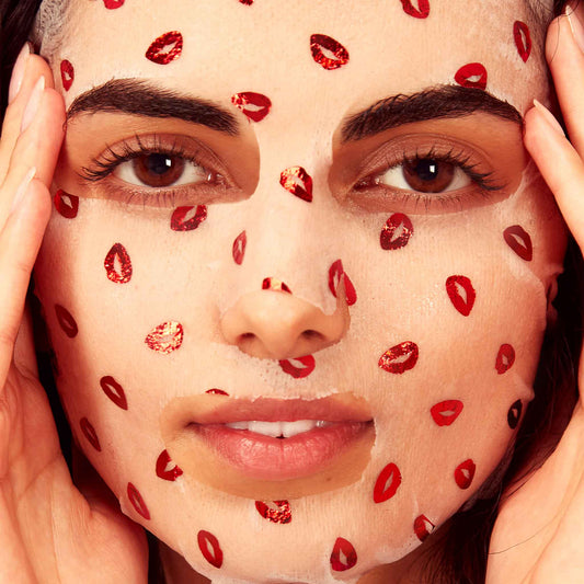 Metallic Kisses Face Sheet Mask - vibeboxshop