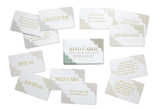 Mind Cards: New Mum Edition - Self Care - vibeboxshop