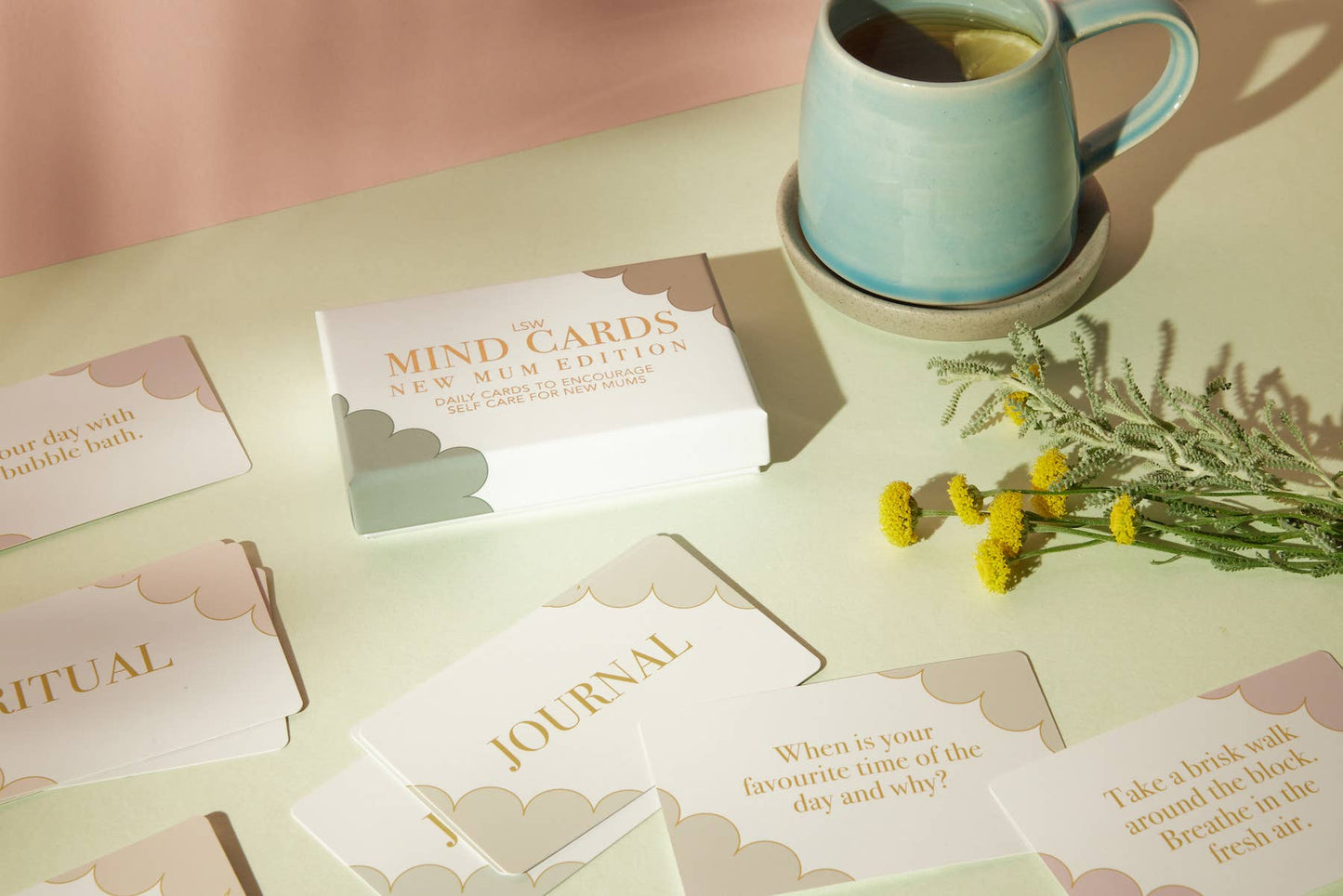 Mind Cards: New Mum Edition - Self Care - vibeboxshop