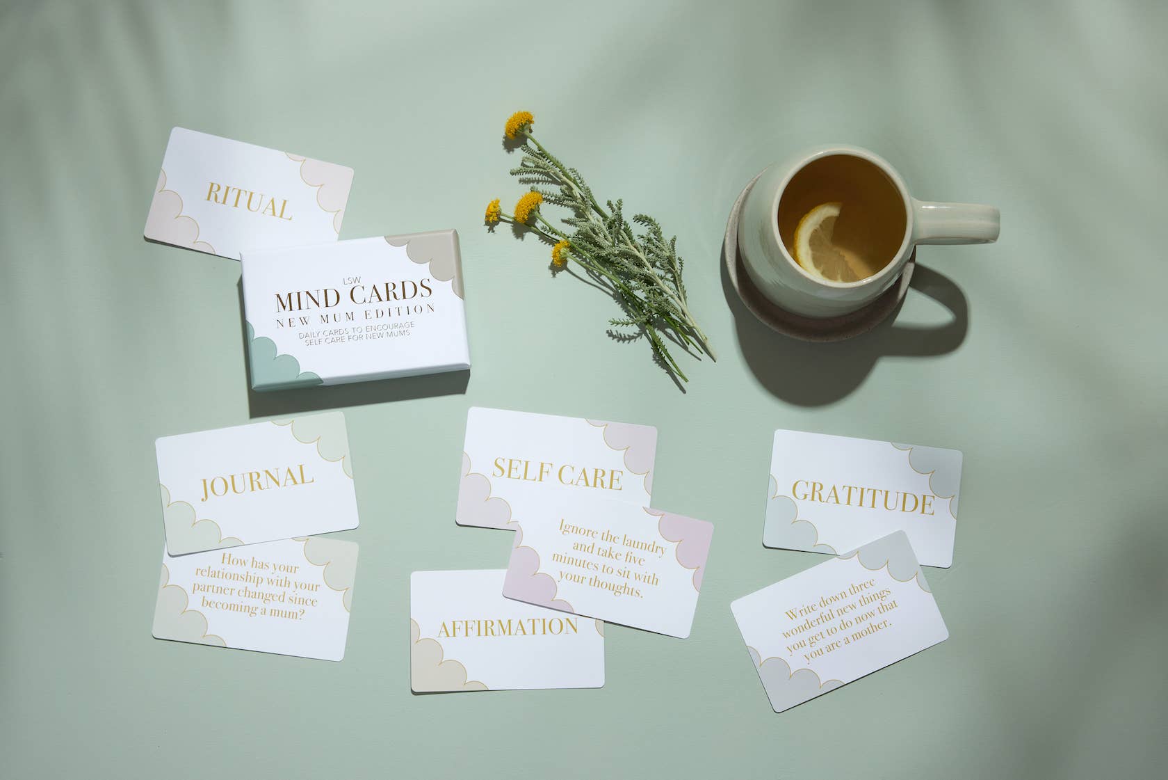 Mind Cards: New Mum Edition - Self Care - vibeboxshop