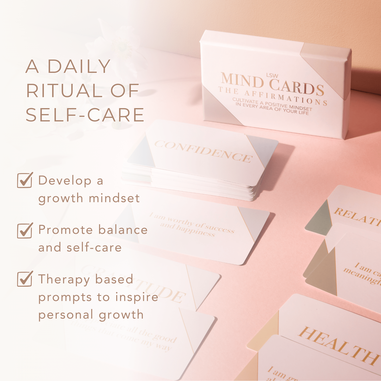 Mind Cards: The Affirmations - vibeboxshop