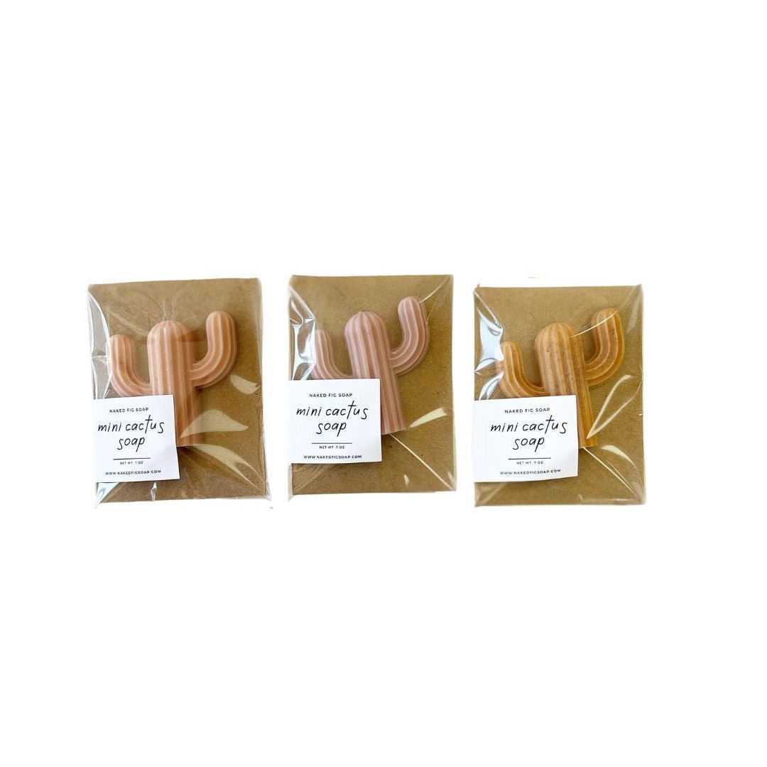 Mini Cactus Soap by Naked Fig - vibeboxshop