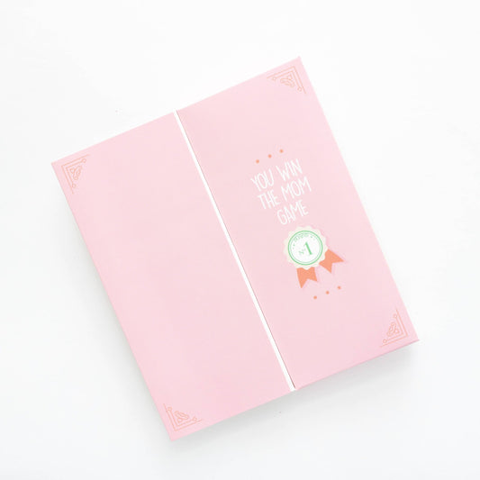 Mom Award – Card w/ Chocolate Inside - vibeboxshop