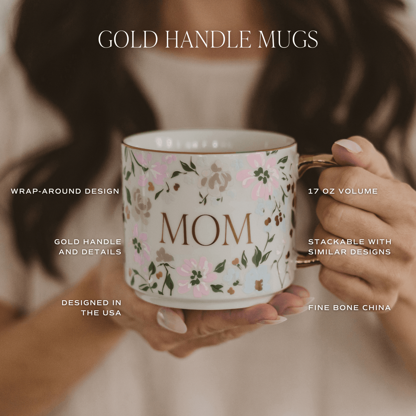 Mom Floral Coffee Mug - vibeboxshop