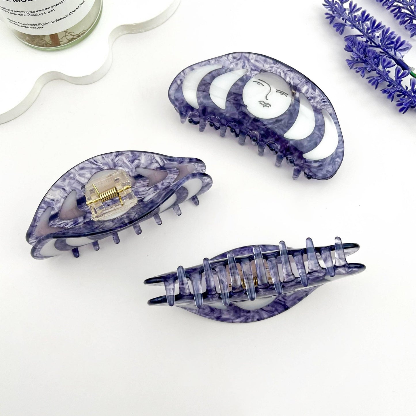 Moon Goddess Hair Clip - vibeboxshop