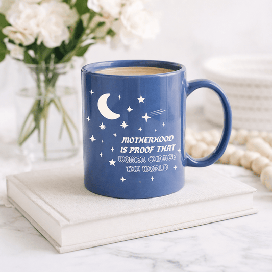Motherhood Changes the World Mug - vibeboxshop