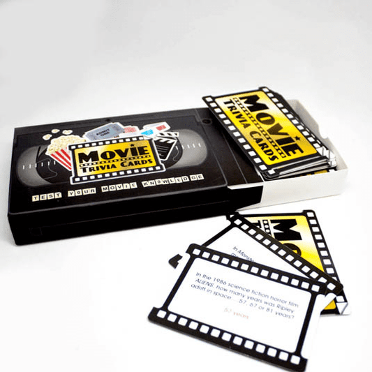 Movie Trivia Cards - vibeboxshop