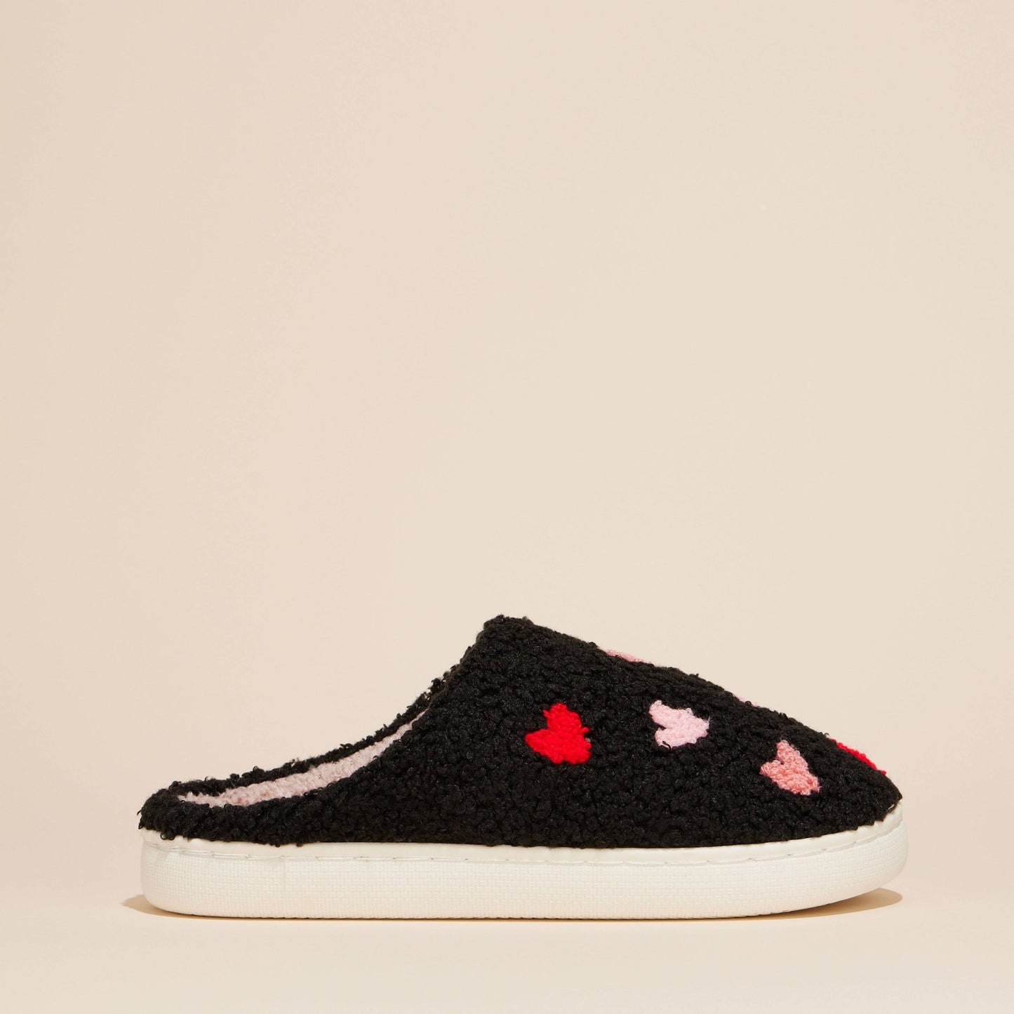 Multi Hearts Home Slippers - vibeboxshop