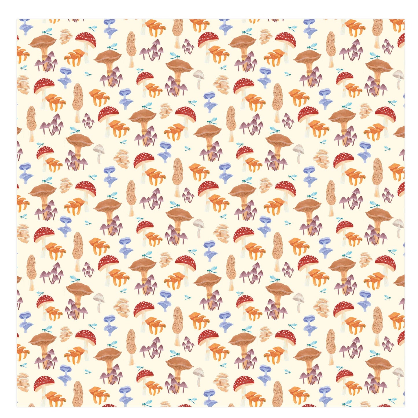 Mushrooms Baby Swaddle - vibeboxshop