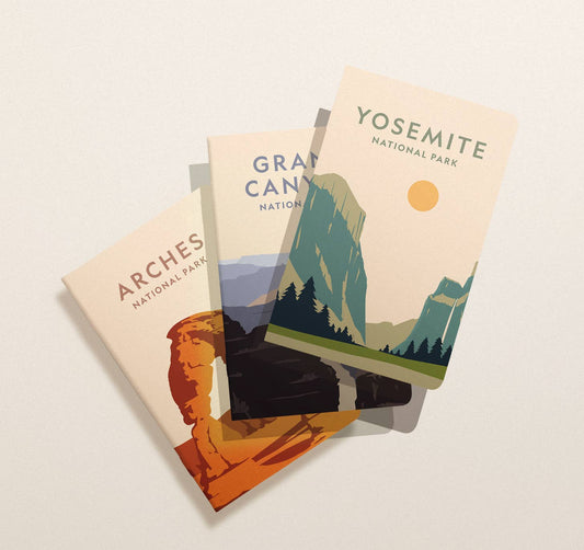 National Park Notebooks - vibeboxshop