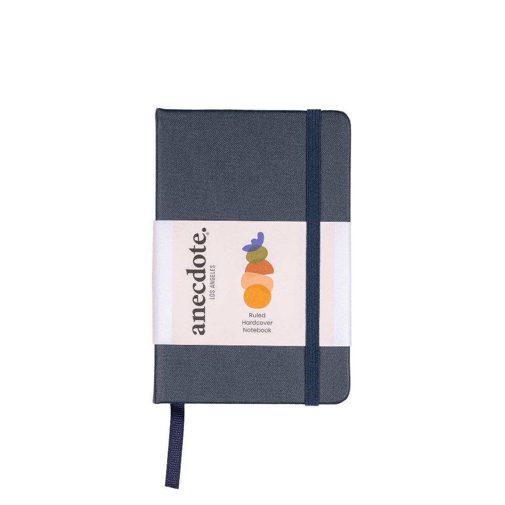 Navy Pocket - Sized Journal - vibeboxshop