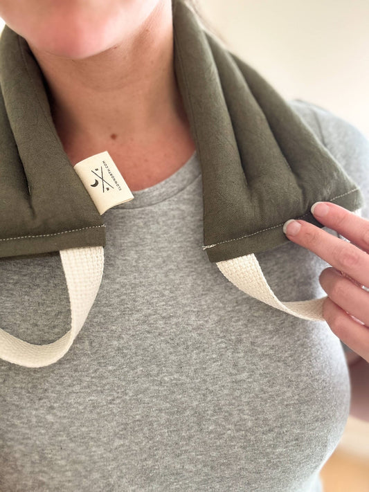 Neck Wrap Therapy Pack – Olive - vibeboxshop