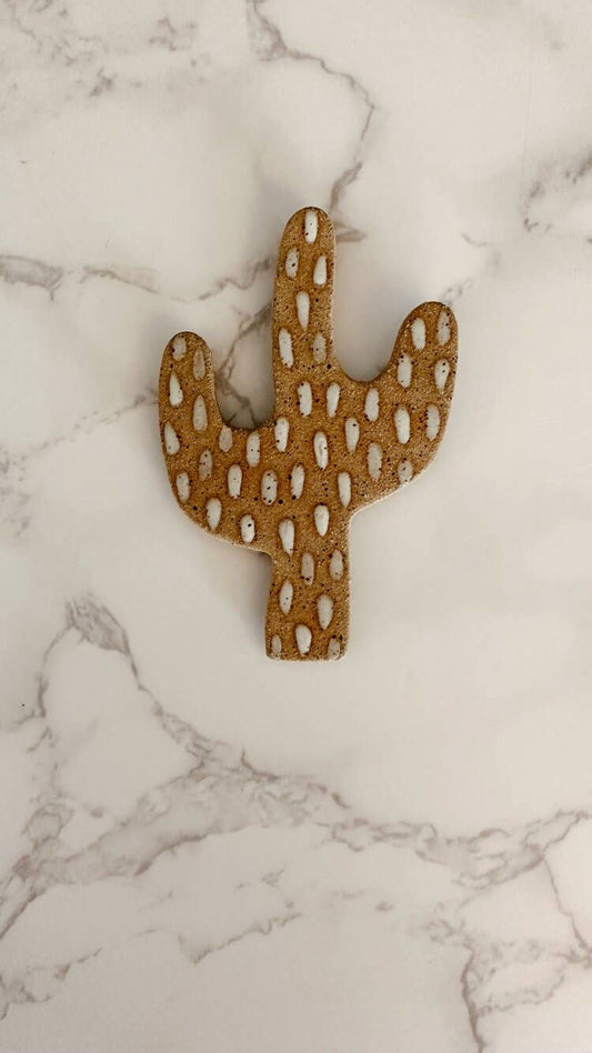 Neutral Saguaro Cactus Magnet - vibeboxshop