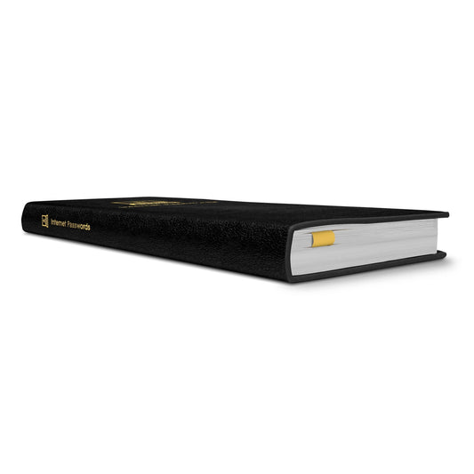 New Black Password Jotter Journal - vibeboxshop
