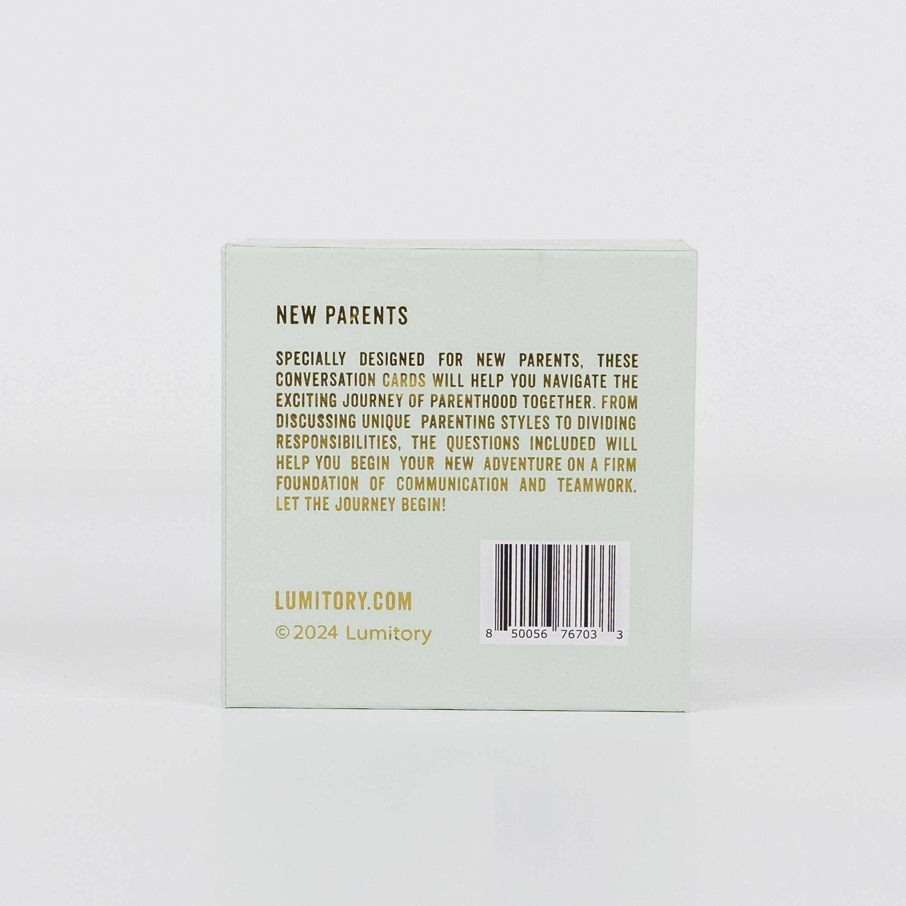 New Parents Conversation Cards - vibeboxshop