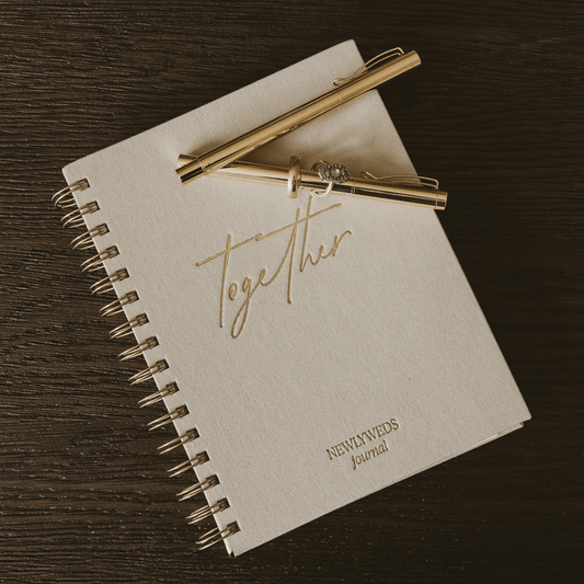 Newlywed One Line A Day Prompted Journal | Together - vibeboxshop