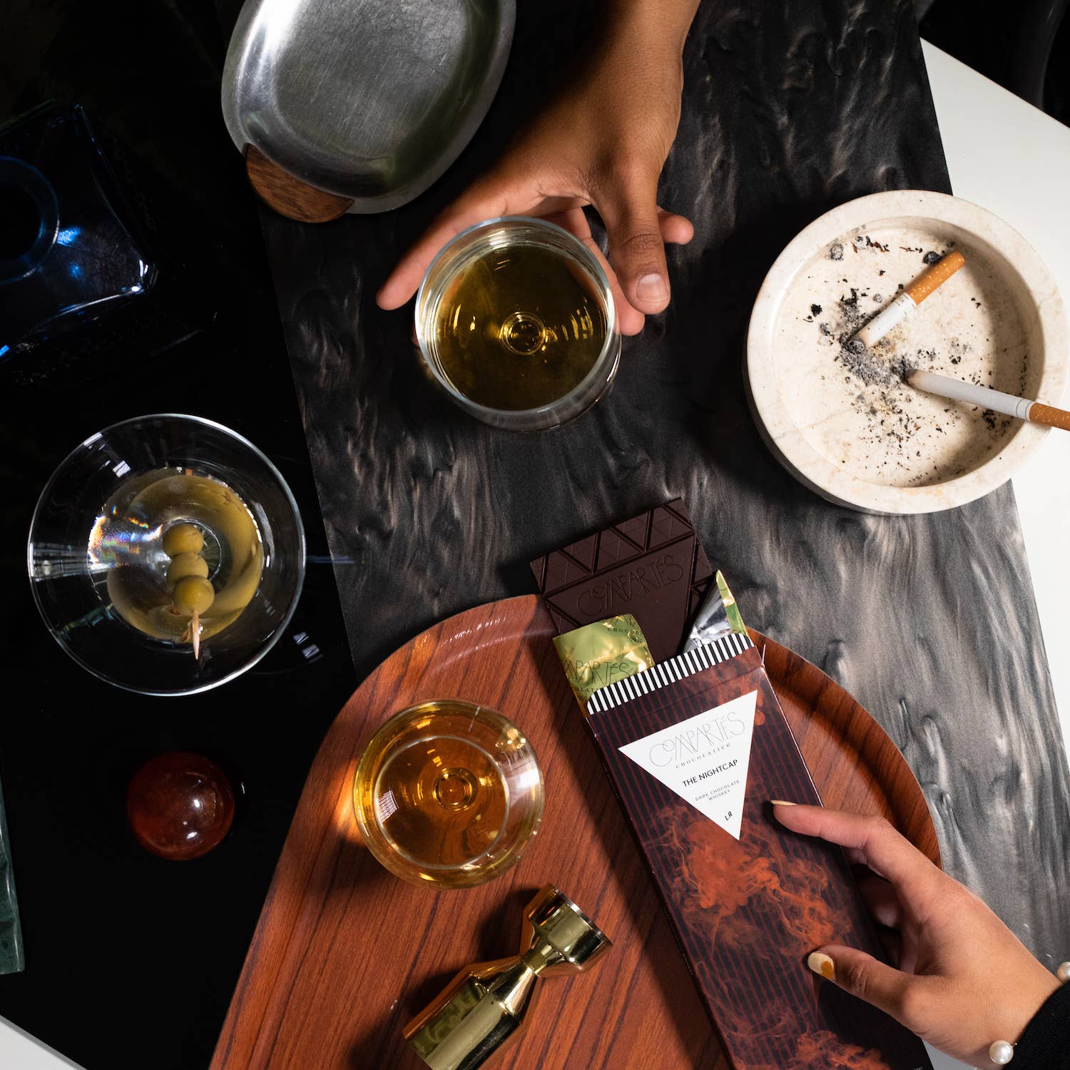 Nightcap Whisky Dark Chocolate Bar - vibeboxshop