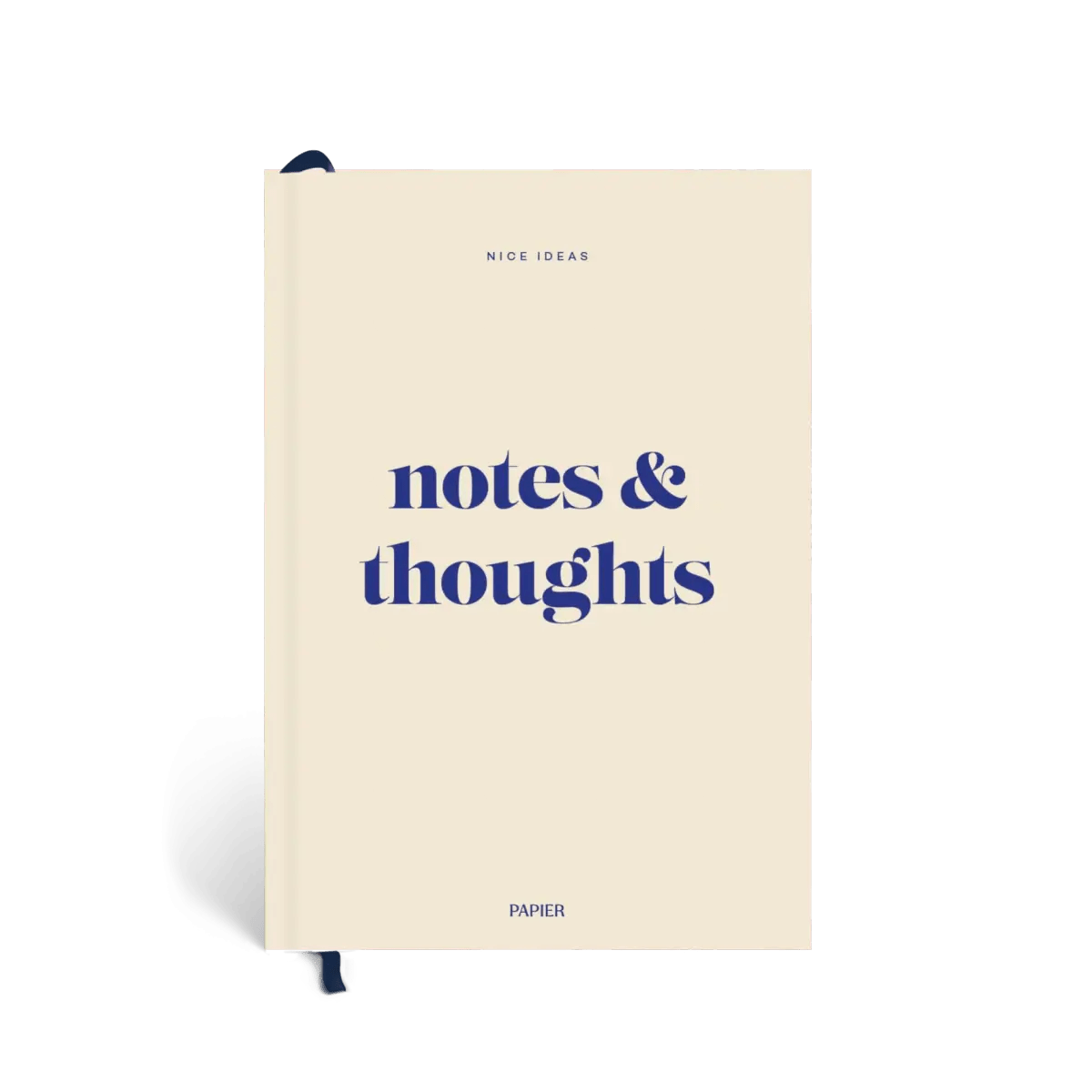 Notes & Thoughts - Hardcover Lined Notebook - vibeboxshop