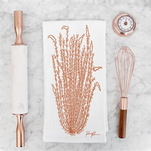 "Ocotillo Rising" Tea Towel - vibeboxshop