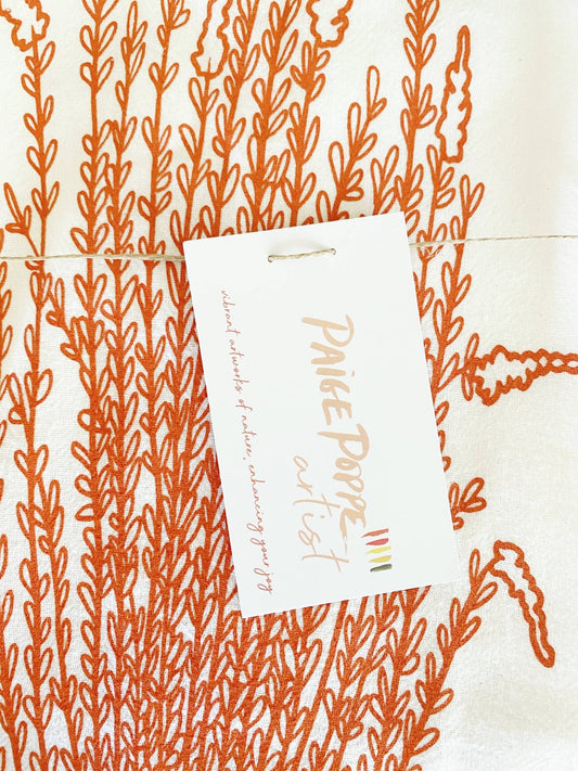 "Ocotillo Rising" Tea Towel - vibeboxshop