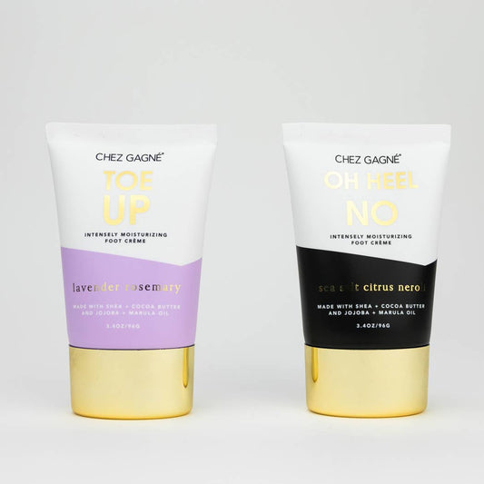 Oh Heel No - Foot Crème - Sea Salt Citrus Neroli - vibeboxshop