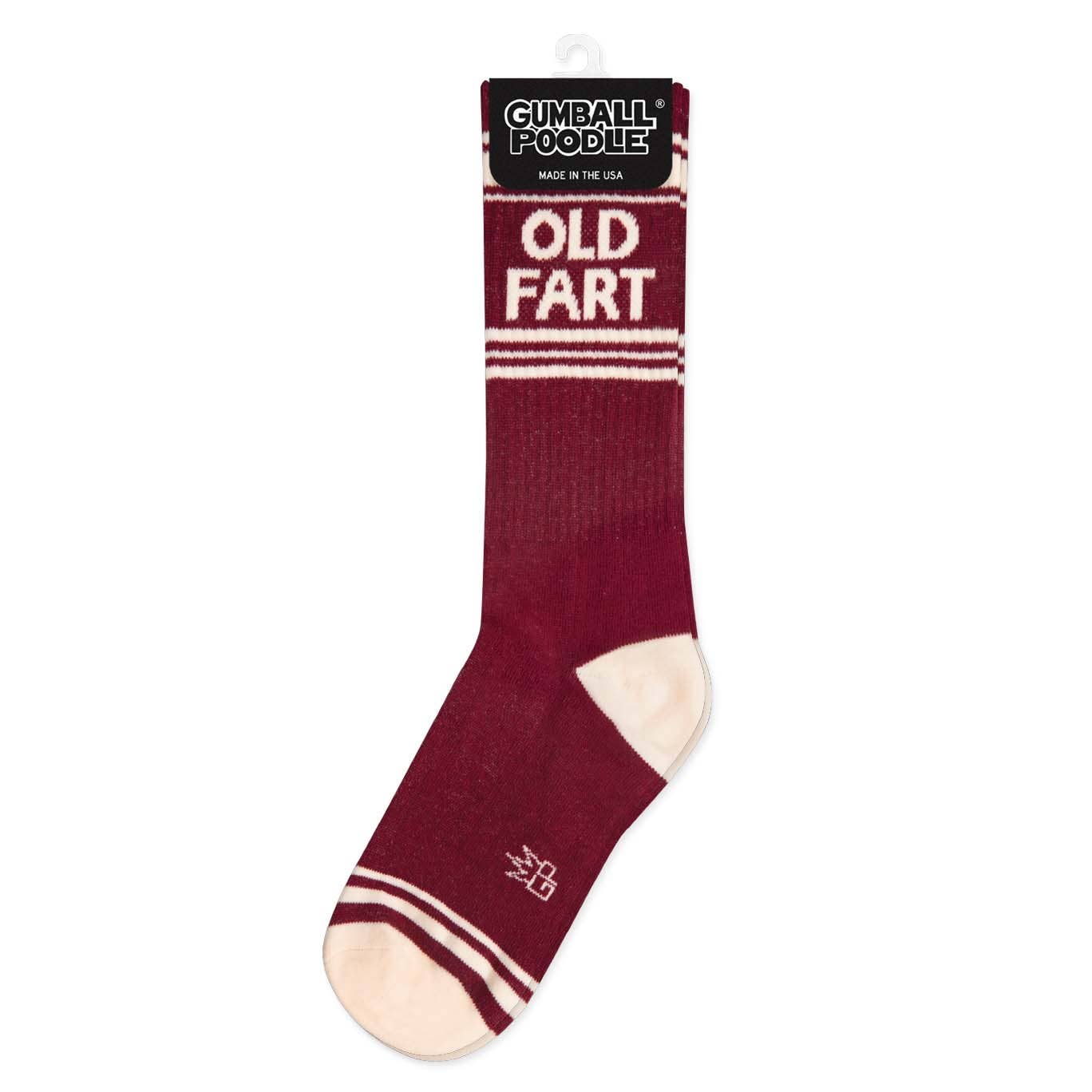 Old Fart Gym Crew Socks - vibeboxshop