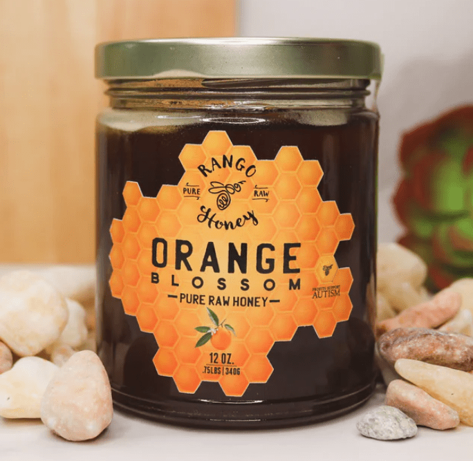 Orange Blossom Pure Raw Honey - vibeboxshop