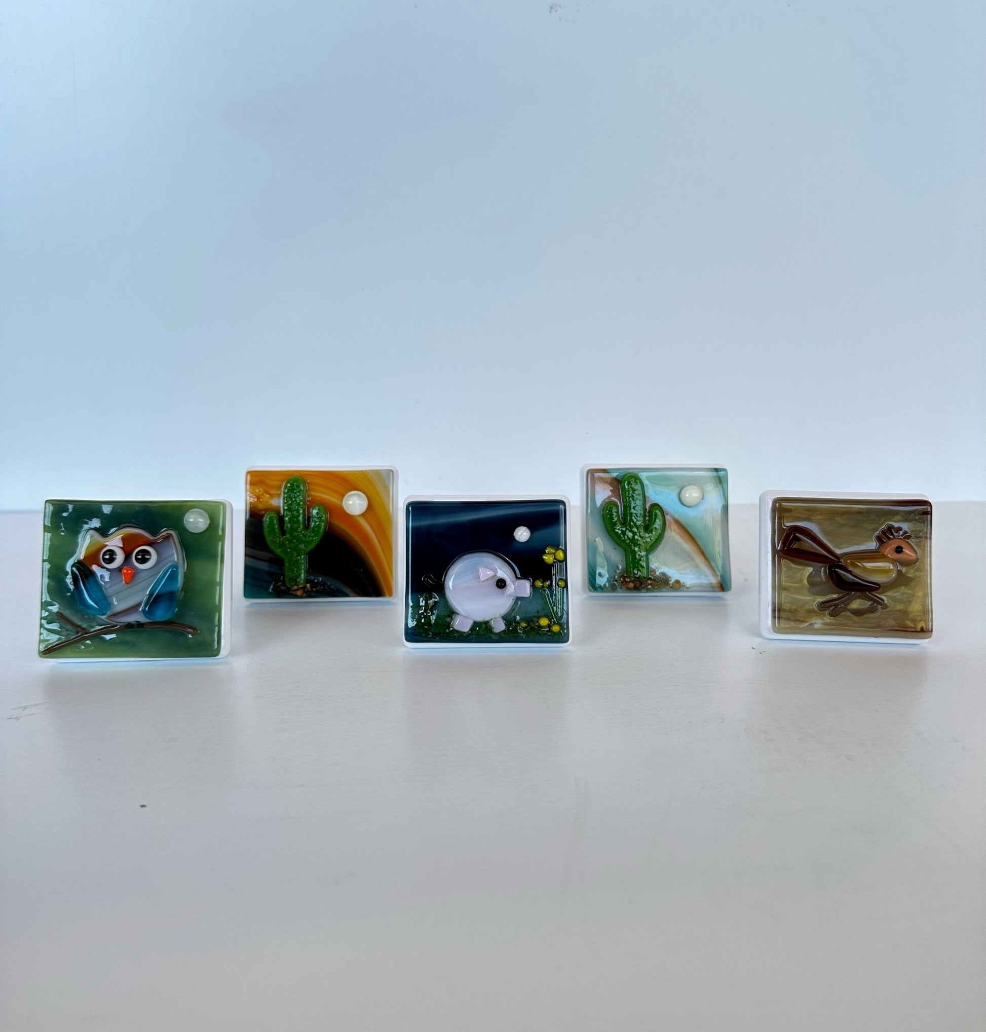 Pajarito Glass Night Lights - vibeboxshop