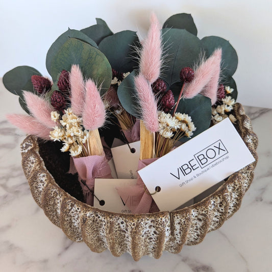 Palo Santo & Eucalyptus Floral Bundle - vibeboxshop