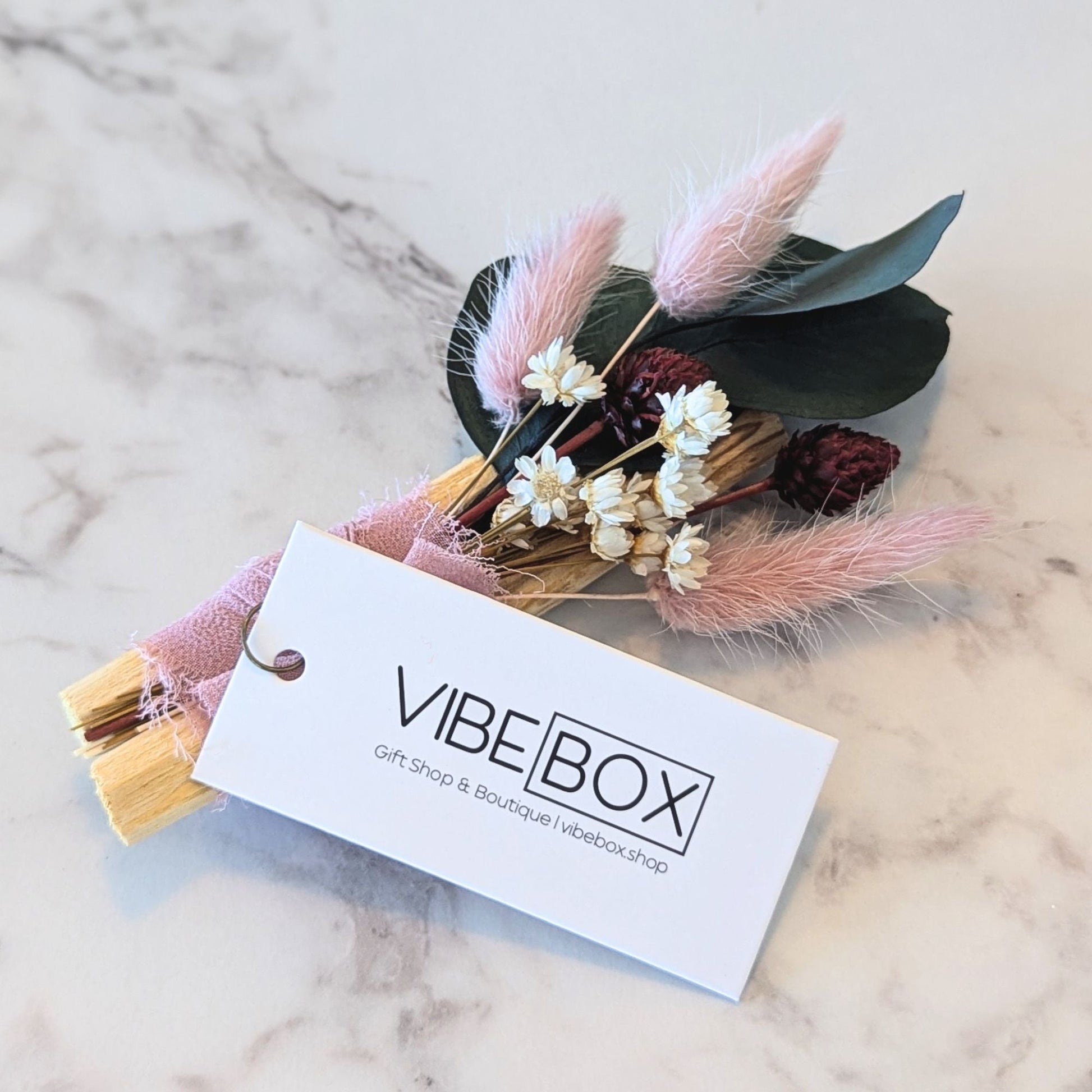 Palo Santo & Eucalyptus Floral Bundle - vibeboxshop