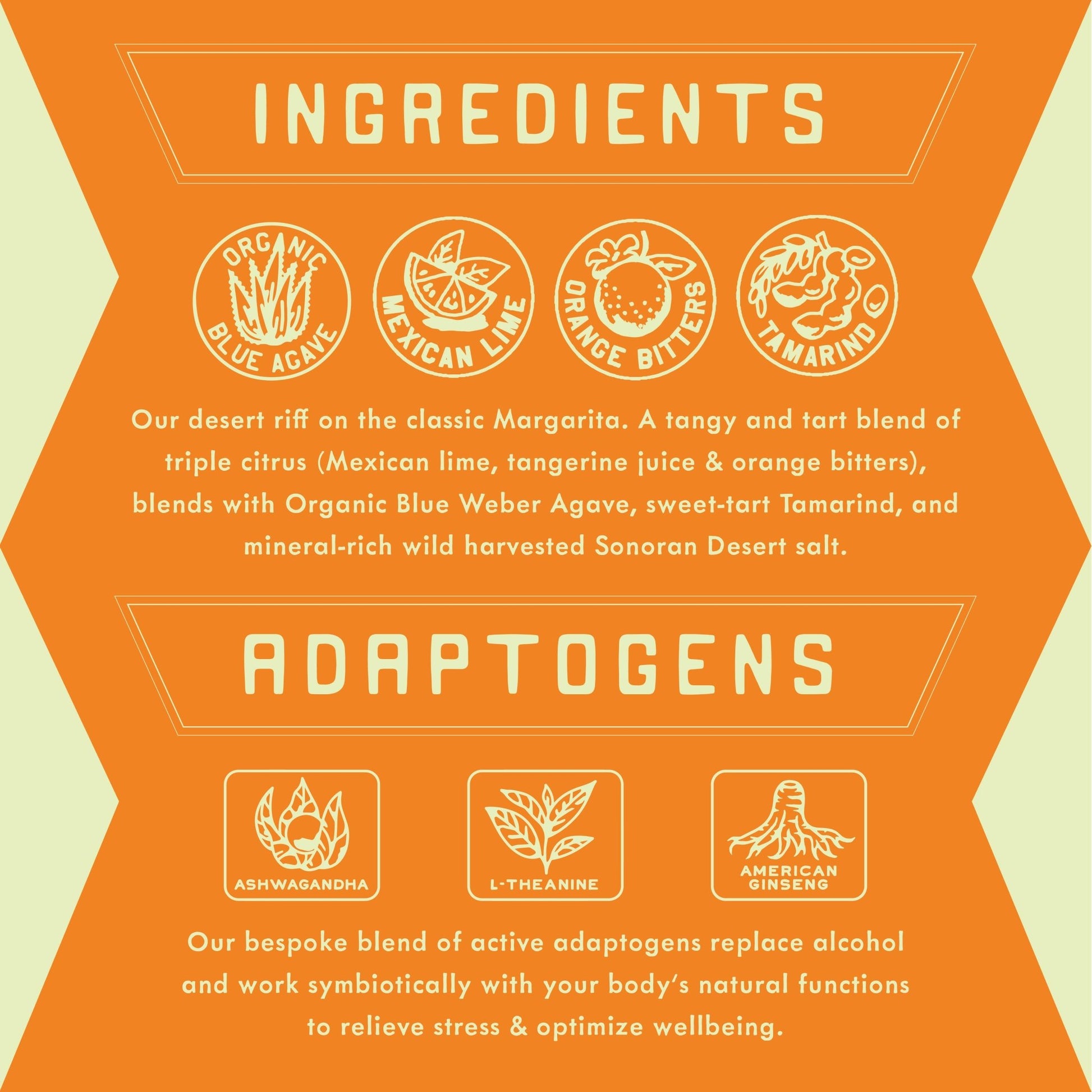 PARCH Desert Margarita Non - Alc Agave Cocktail - vibeboxshop