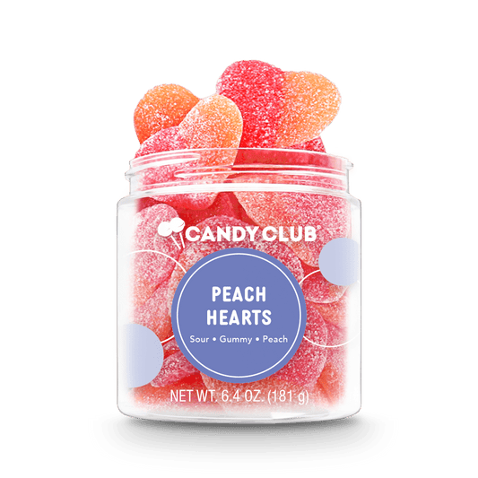 Peach Hearts Candy - vibeboxshop