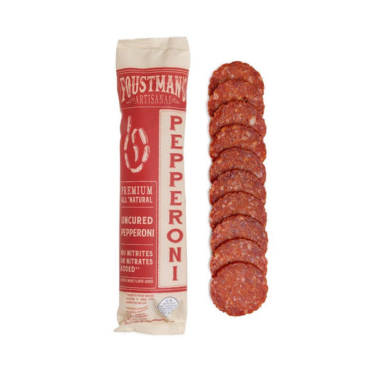 Pepperoni | Foustman's All - Natural Uncured - vibeboxshop