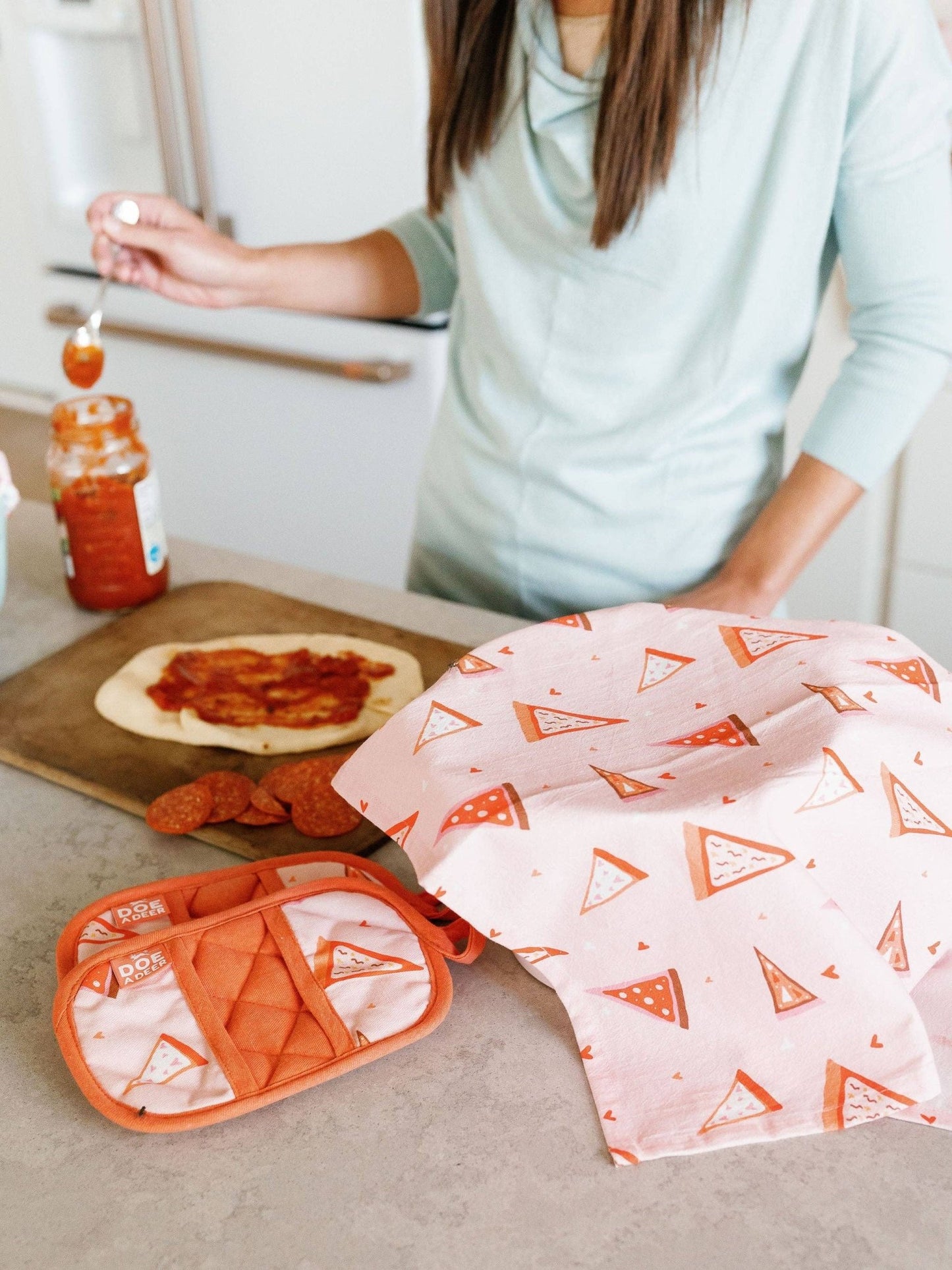 Pizza Flour Sack Towel - vibeboxshop