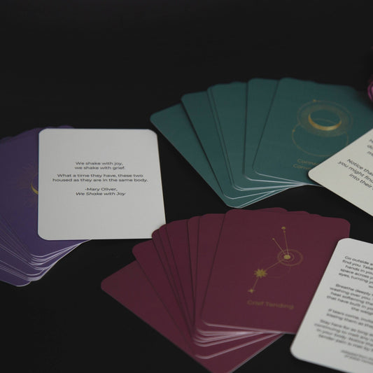 Planet Grief Bereavement Deck - vibeboxshop