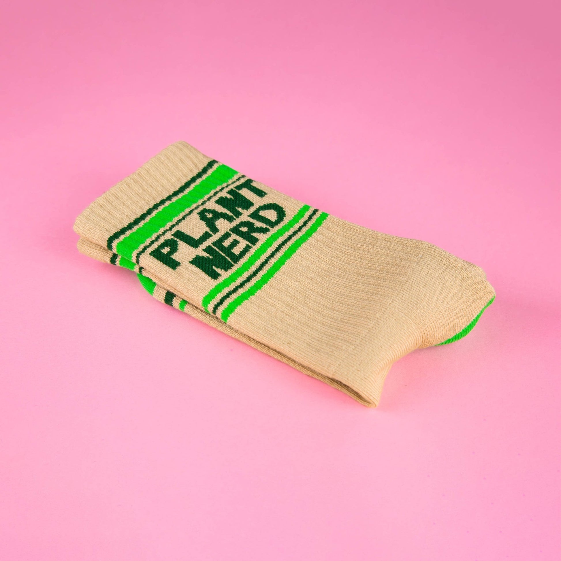 Plant Nerd Gym Crew Socks - vibeboxshop