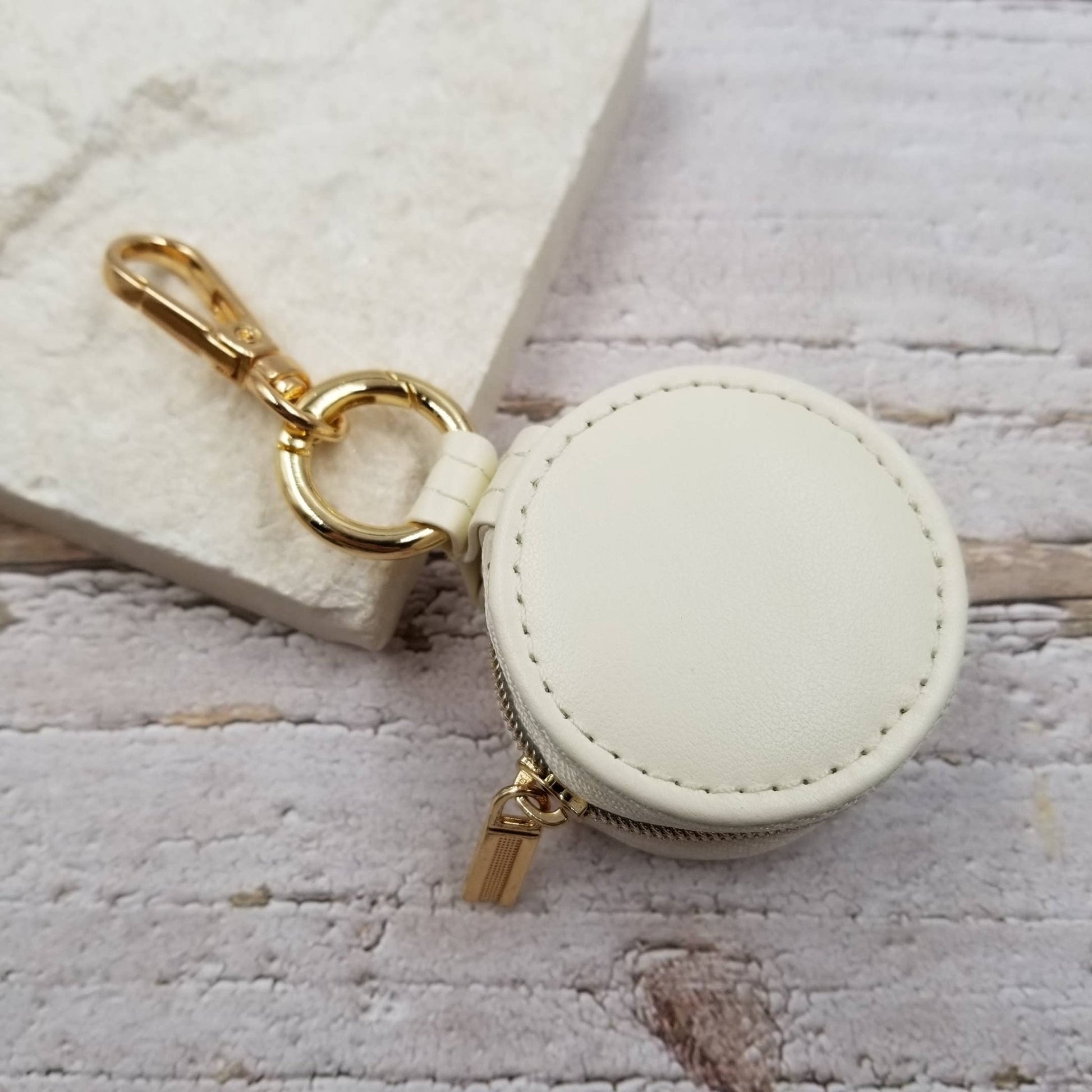 Portable Travel Mini Leather Jewelry Box - vibeboxshop